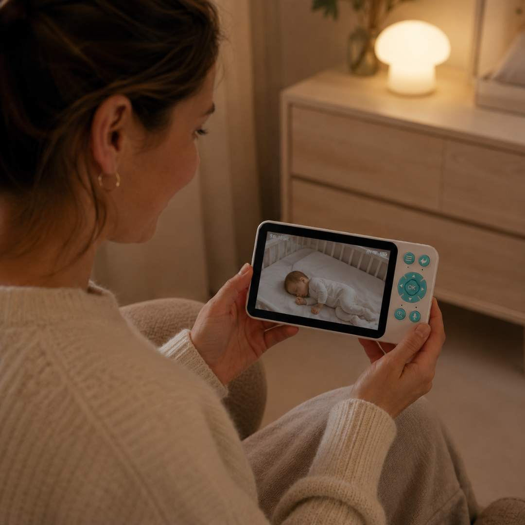 Babyphone 360 HD avec Moniteur & App Mobile